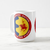 wetterfeste Personalisierte Hausflagge Kaffeetasse (Vorderseite Links)