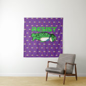 Wetterfeste personalisierte Hausflagge Resist Fros Wandteppich (Beispiel (Horizontal))