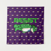 Wetterfeste personalisierte Hausflagge Resist Fros Wandteppich (Vorderseite (Horizontal))