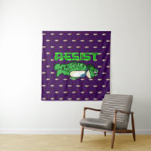 Wetterfeste personalisierte Hausflagge Resist Fros Wandteppich (Beispiel (Horizontal))
