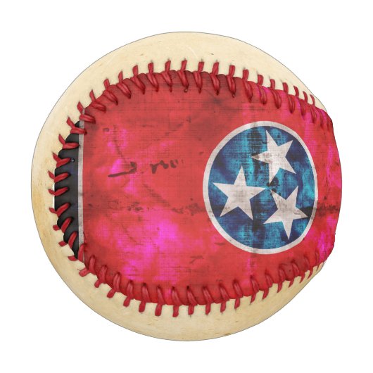 Wetterflagge des Vintagen Tennessees Baseball (Vorderseite Links)