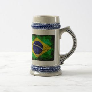 Wetterflagge in Brasilien Bierglas