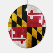 Wetterflagge Keramik Ornament (Links)