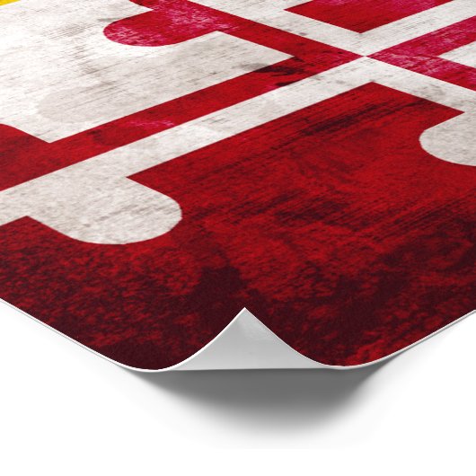 Wetterflagge Poster (Ecke)