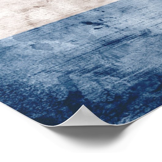 Wetterflagge Poster (Ecke)