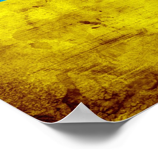 Wetterflagge Poster (Ecke)