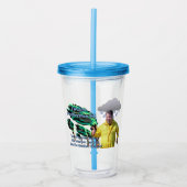 Wetterfrosch Bill Acryltrinkbecher (Vorderseite)