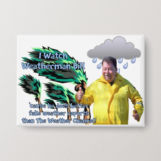 Wetterfrosch Bill Button (Vorderseite)