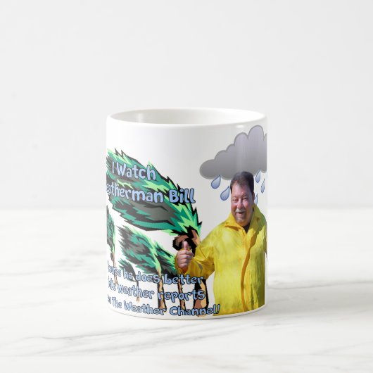 Wetterfrosch Bill Kaffeetasse (Mittel)