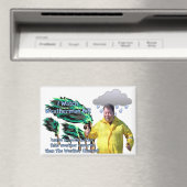 Wetterfrosch Bill Magnet (In Situ (Geschirrspüler))