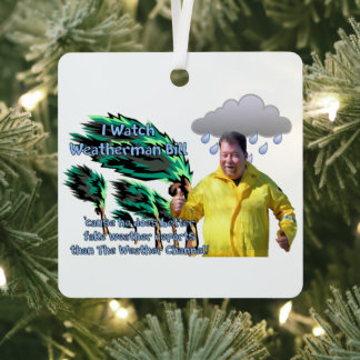Wetterfrosch Bill Ornament Aus Metall