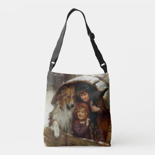 Wettergebunden durch Arthur John Elsley Tragetaschen Mit Langen Trägern (Rückseite)