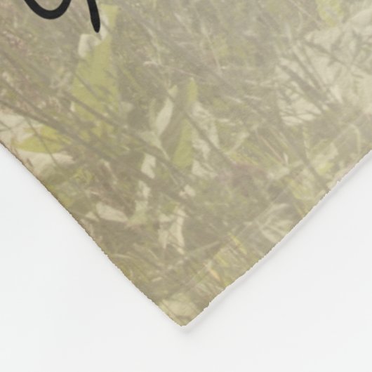 Wetterhafenhochzeit Fleecedecke (Ecke)