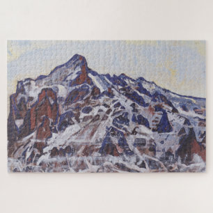 Wetterhorn Mountain (Schneelandschaft im Winter) Puzzle