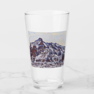 Wetterhornberg (Schneewinterlandschaft) Glas
