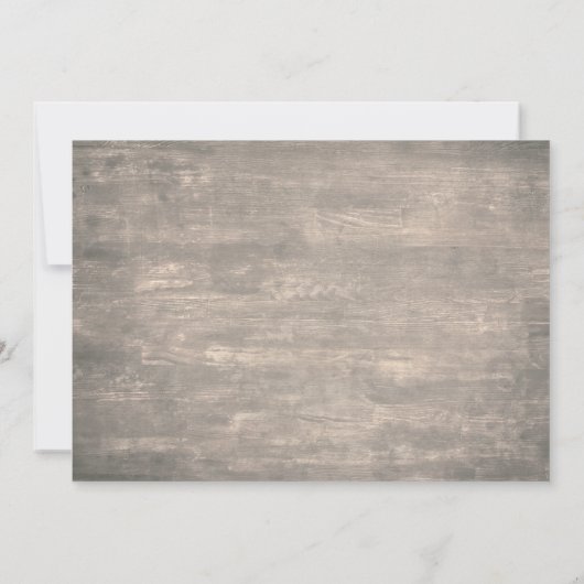 Wetterkarten mit Wildblumen, die wir gekocht haben Einladung (Rückseite)