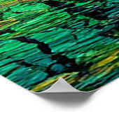 Wetterlandschaft mit Heronen unter Atemberaubender Poster (Ecke)