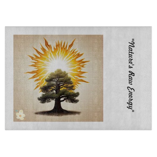 "Wetterphänomenon" Schneidebrett (Vorderseite)