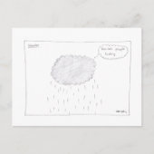 Wetterpostkarte Postkarte (Vorderseite)