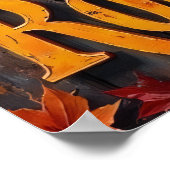 Wetterrhythmus: Löwensolo Poster (Ecke)