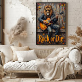 Wetterrhythmus: Löwensolo Poster