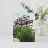 Wetterrock-Postkarte Postkarte (Stehend Vorderseite)