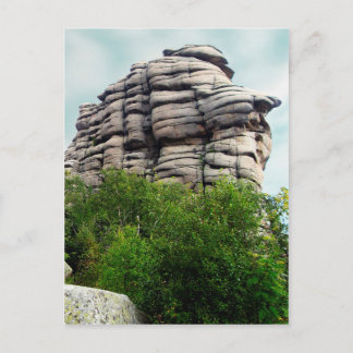 Wetterrock-Postkarte Postkarte