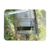 Wetterrustikales Shed Magnet (Horizontal)