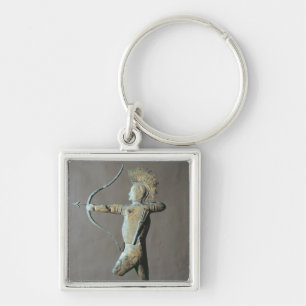 Wetterschaufel in Form eines amerikanischen Schlüsselanhänger