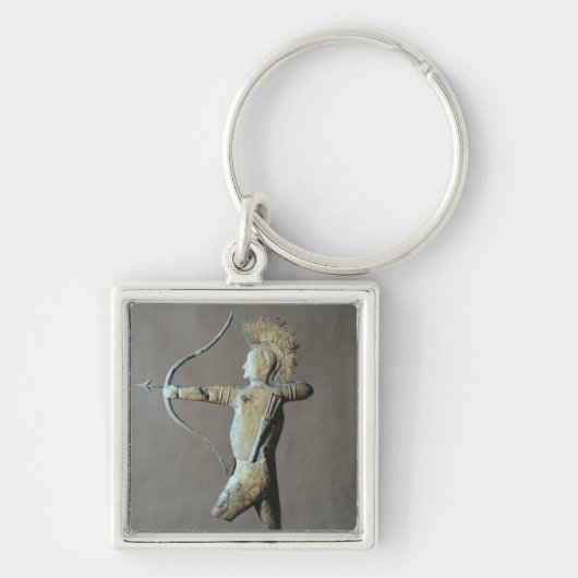 Wetterschaufel in Form eines amerikanischen Schlüsselanhänger (Vorne)