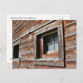 Wetterschutzfenster Postkarte (Vorne/Hinten)