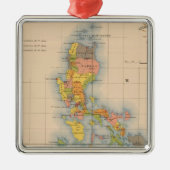 Wetterstationen Seismic No 5 Silbernes Ornament (Vorne)