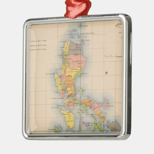 Wetterstationen Seismic No 5 Silbernes Ornament (Links)