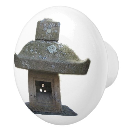 WetterStatue Pagoda Keramikknauf (Rechts)