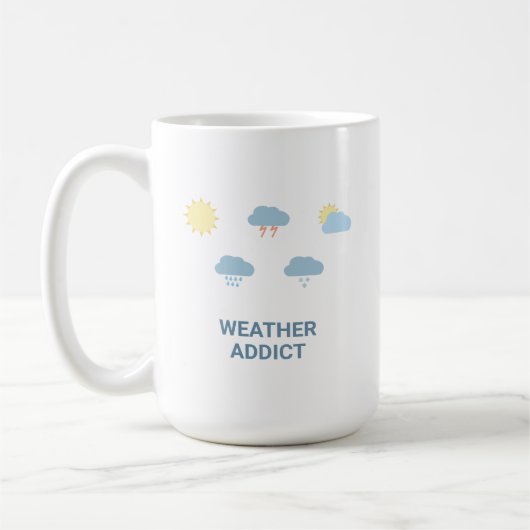 Wettersymbole Kaffeetasse (Links)