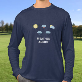 Wettersymbole Tri-Blend Shirt