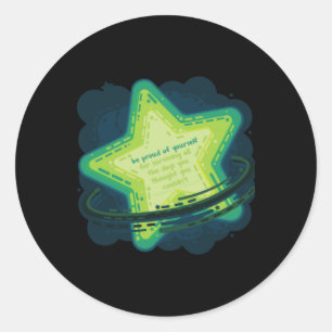 Wettertage [Asteroid] Aufkleber