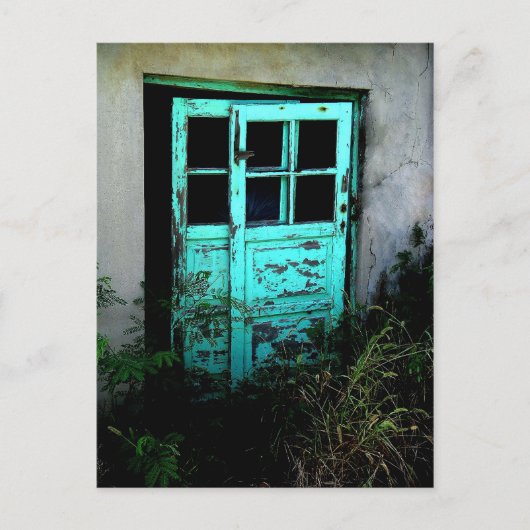 Wettertür Postkarte (Vorderseite)