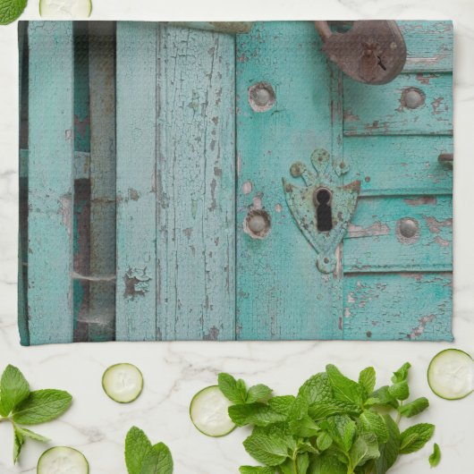 Wettertüre Geschirrtuch (Gefaltet)