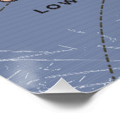 Wettervorhersage der Insel Man Poster (Ecke)