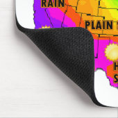 Wettervorhersage Mousepad (Ecke)