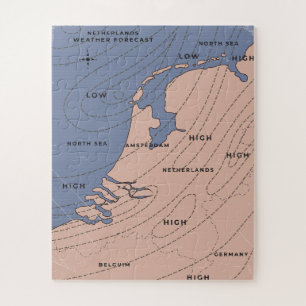 Wettervorhersage Niederlande Puzzle