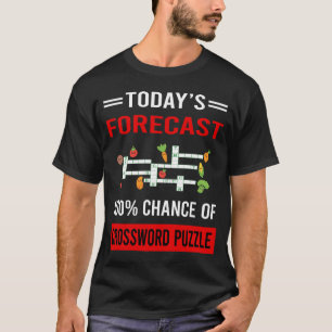 Wettervorhersage-Rätsel heute T-Shirt