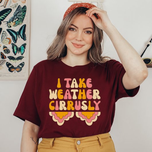Wettervorhersage, Witzmeteorologie, Meteorologe T-Shirt