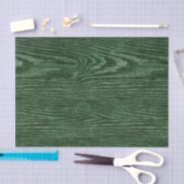 Wetterwoche Holz Textur Hunter grün Seidenpapier (Handwerk)