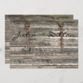 Wetterwohnung Einladung (Vorne/Hinten)