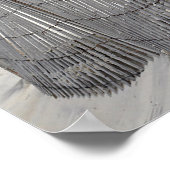 Wetterzaun und Strand Poster (Ecke)