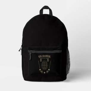 Wettkampf-Fechtkunst Bedruckter Rucksack