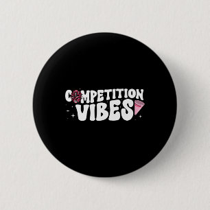 Wettkampf Stimmung Jubel Wettbewerb Tag Cheerleade Button