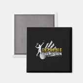 Wettkampfpla für Extreme Badminton Magnet (Vorderseite/Rückseite)